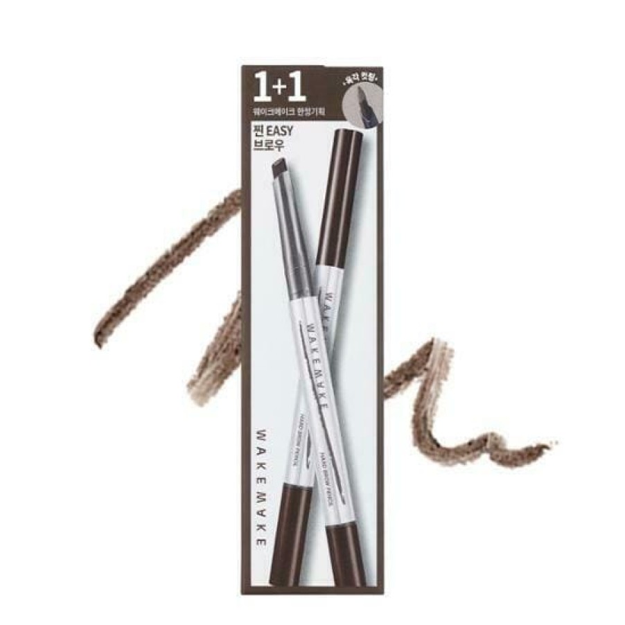 Cosmetics WAKEMAKE | Wakemake Natural Hard Brow Pencil [Olive Young Refill P