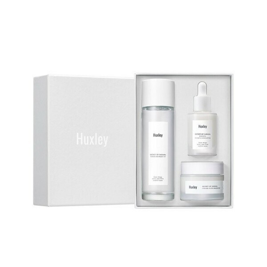 Skin Care Huxley | Huxley Secret Of Sahara Brightening Trio Set