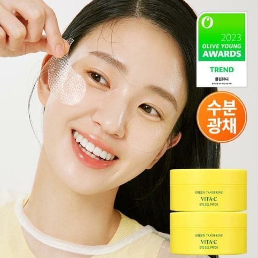 Skin Care Goodal | Goodal Green Tangerine Vita C Eye Gel Patch [60Pcs] [Ol