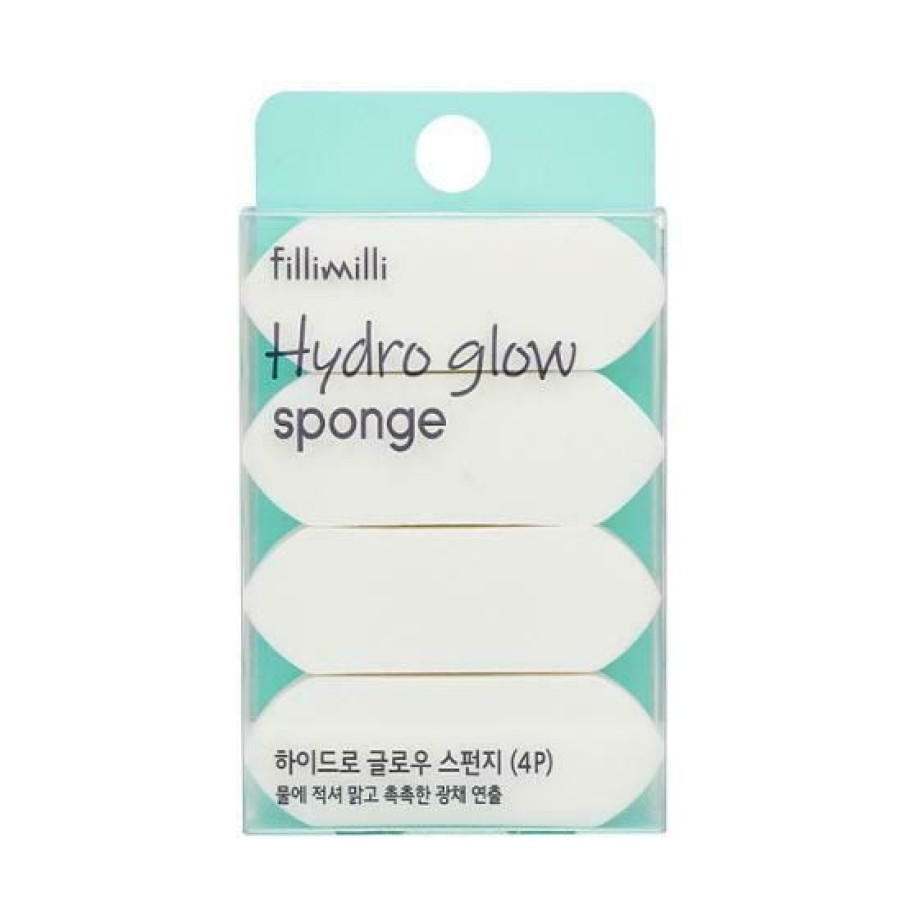 Cosmetics Fillimilli | Fillimilli Hydro Glow Sponge (4Pcs)