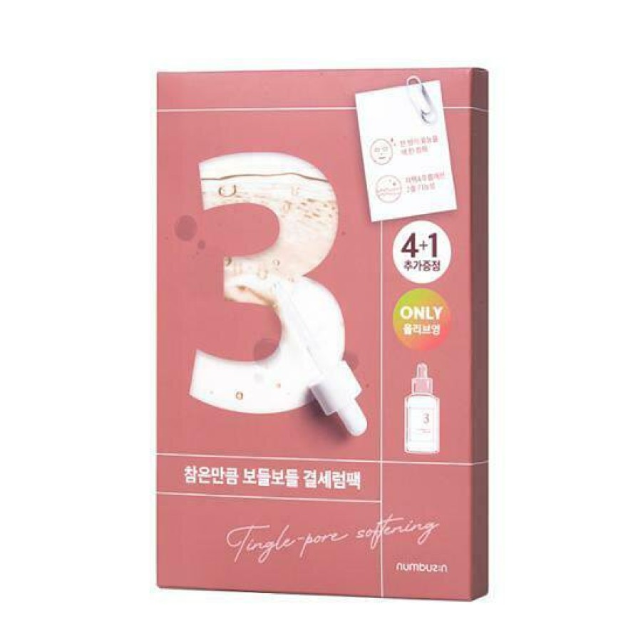 Skin Care Numbuzin | Numbuzin No.3 Soft And Smooth Serum Pack Mask Sheet [4+