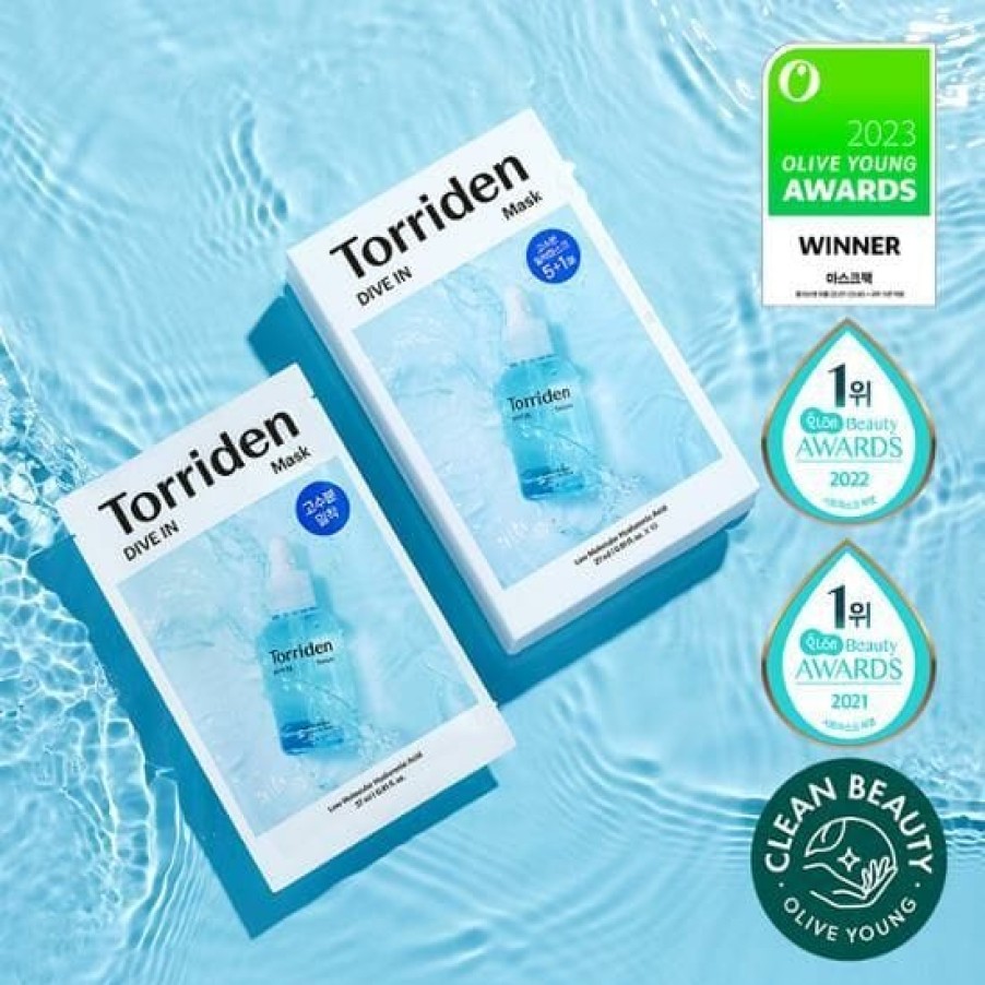 Skin Care Torriden | Torriden Dive-In Mask [5+1Pcs] [Olive Young Planning Se