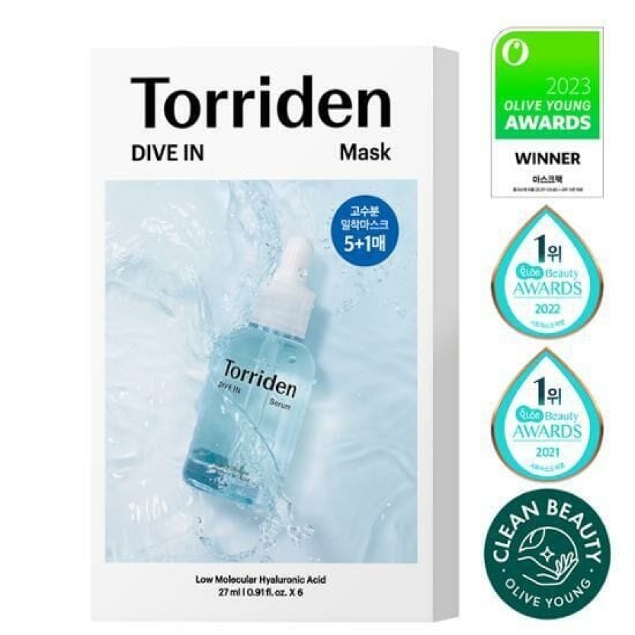 Skin Care Torriden | Torriden Dive-In Mask [5+1Pcs] [Olive Young Planning Se