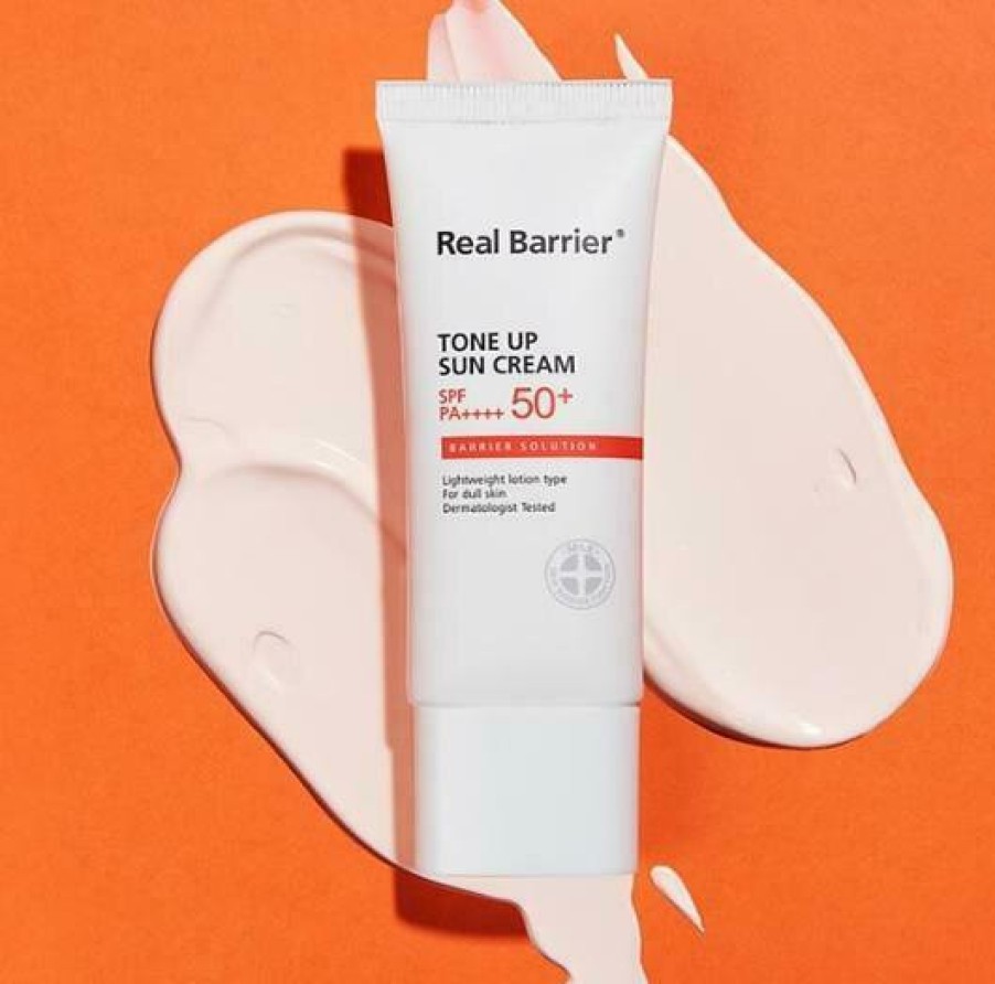 Skin Care Real | Real Barrier Tone Up Sun Cream Spf50+ Pa++++ 40Ml