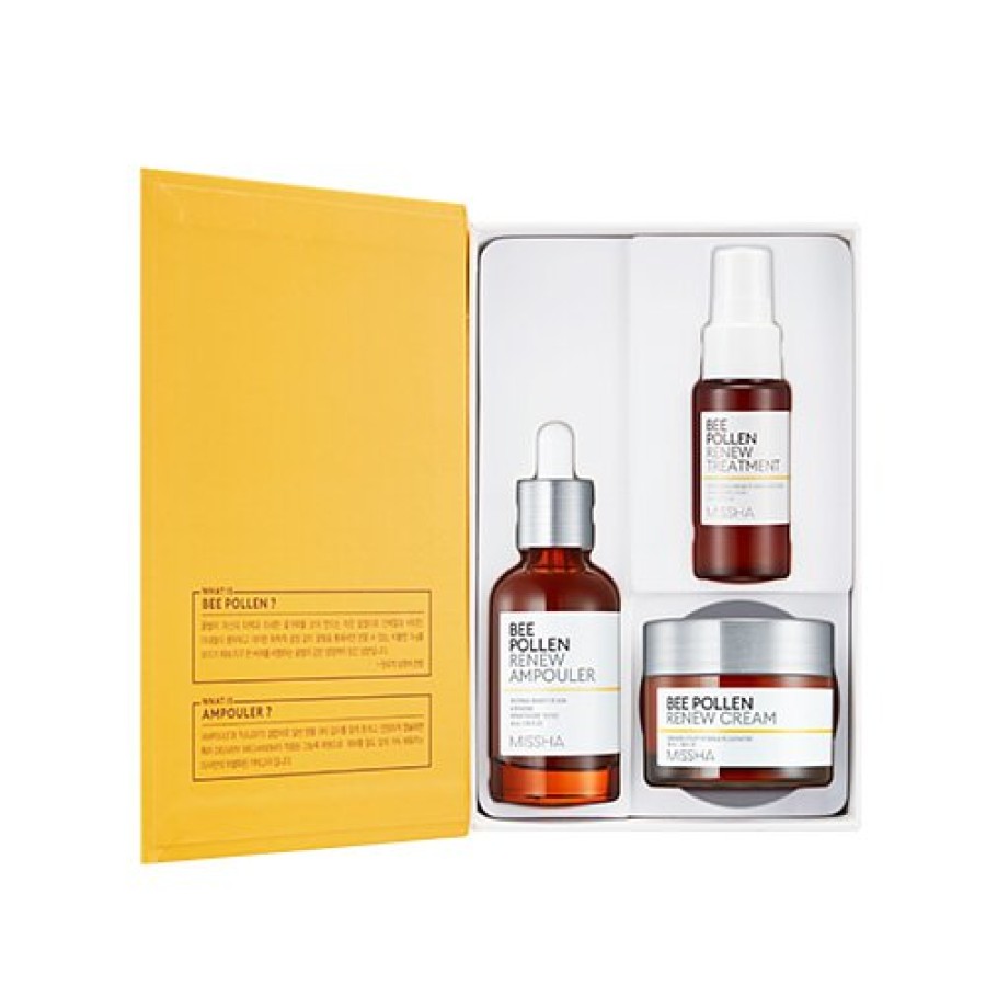 Skin Care Missha | Missha Bee Pollen Renew Set