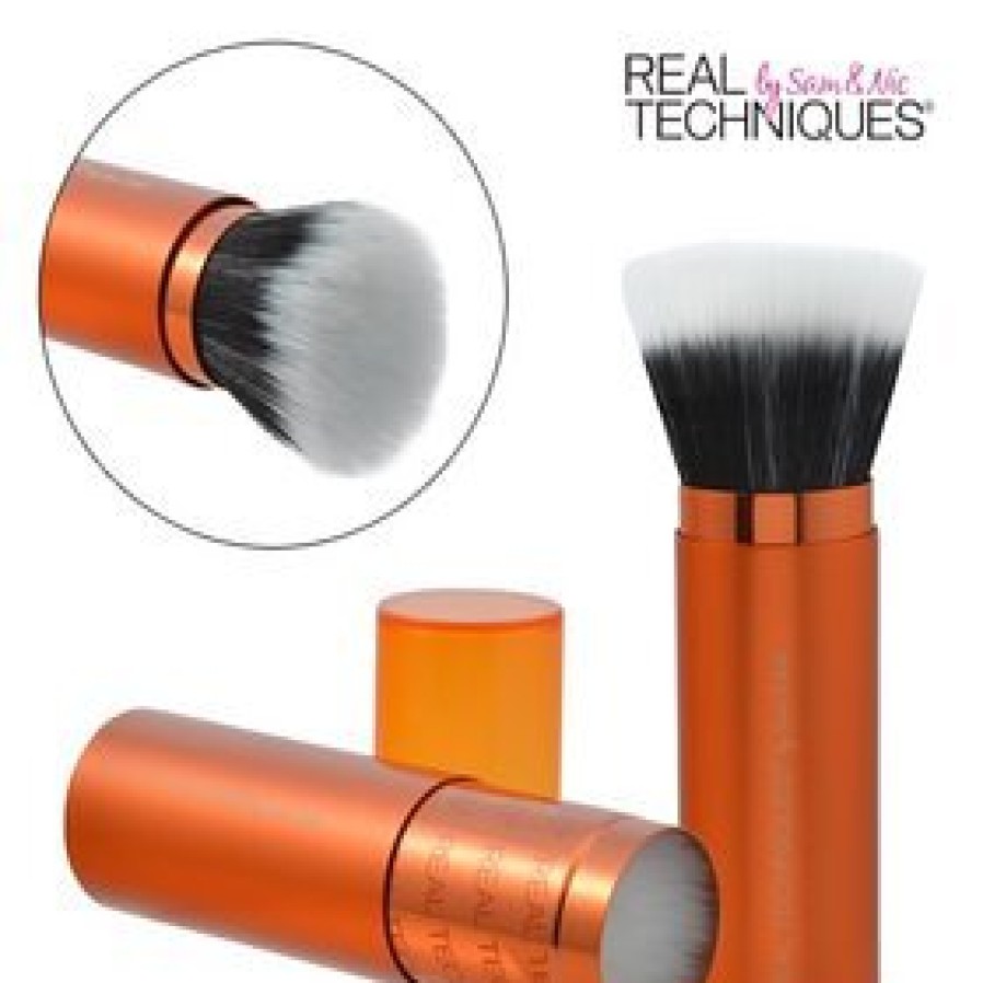 Cosmetics Real | Real Techniques Retractable Bronzer Brush