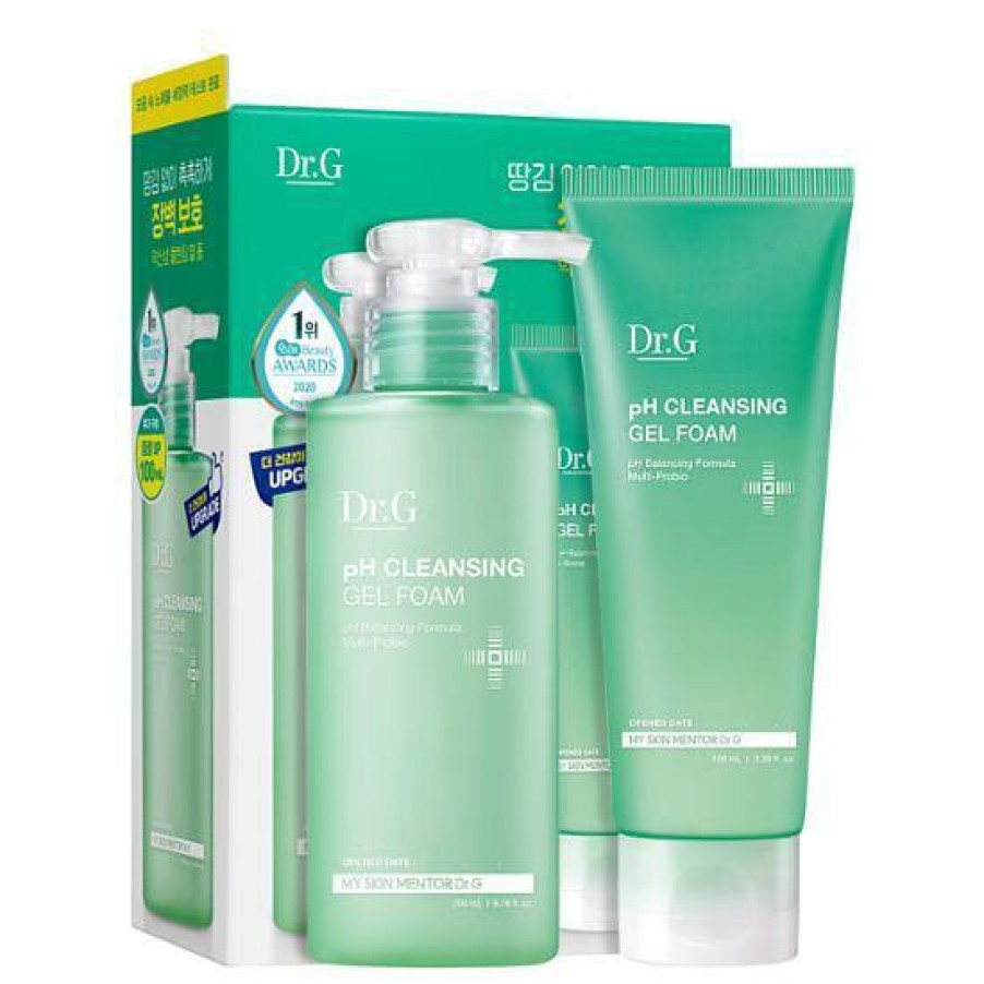 Skin Care Dr.G | Dr.G Ph Cleansing Gel Foam [Olive Young 200Ml+100Ml Set