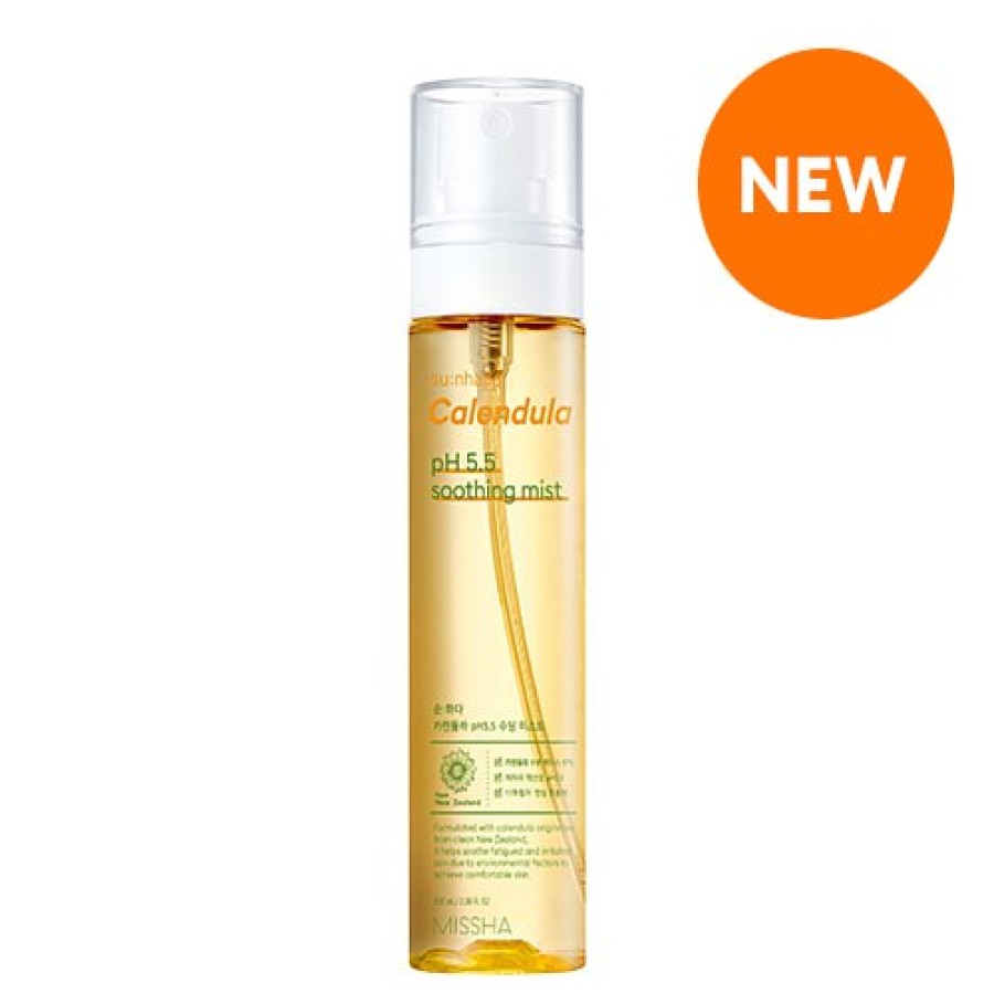 Skin Care Missha | Missha Mild Calendula Ph5.5 Soothing Mist 100Ml