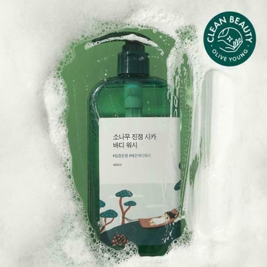 Skin Care Round | Round Lab Pine Tree Soothing Cica Body Wash 400Ml