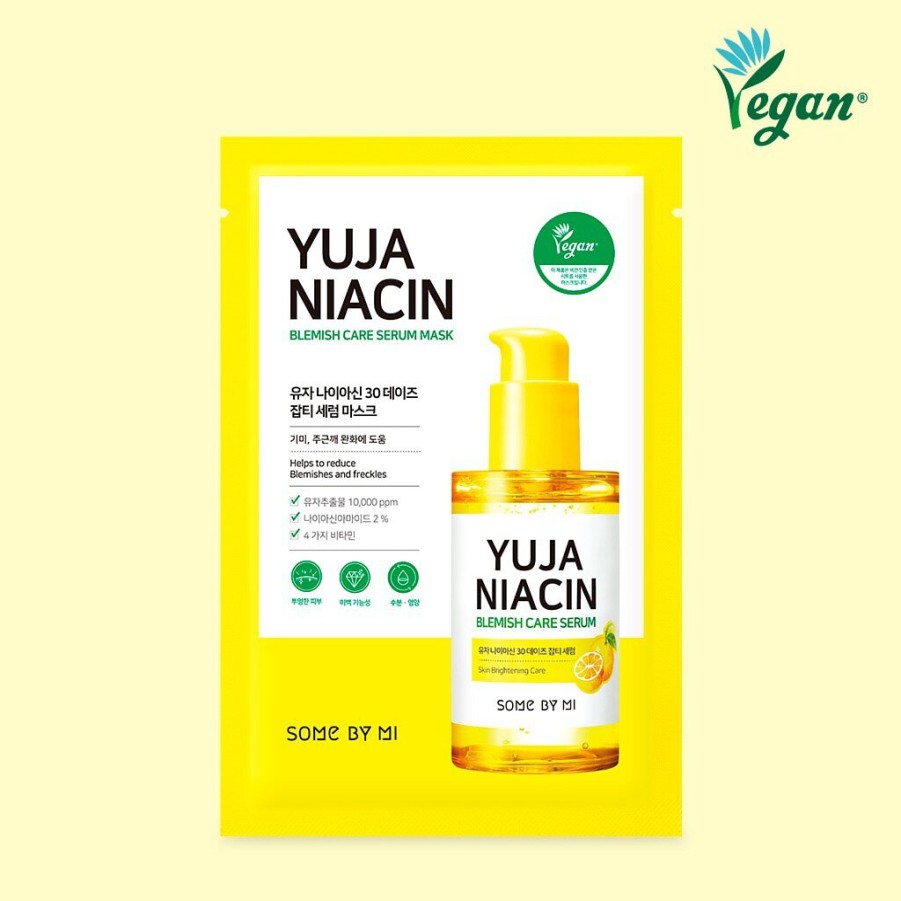 Skin Care SOME | Some By Mi Yuja Niacin Blemish Care Serum Mask [10Pcs]