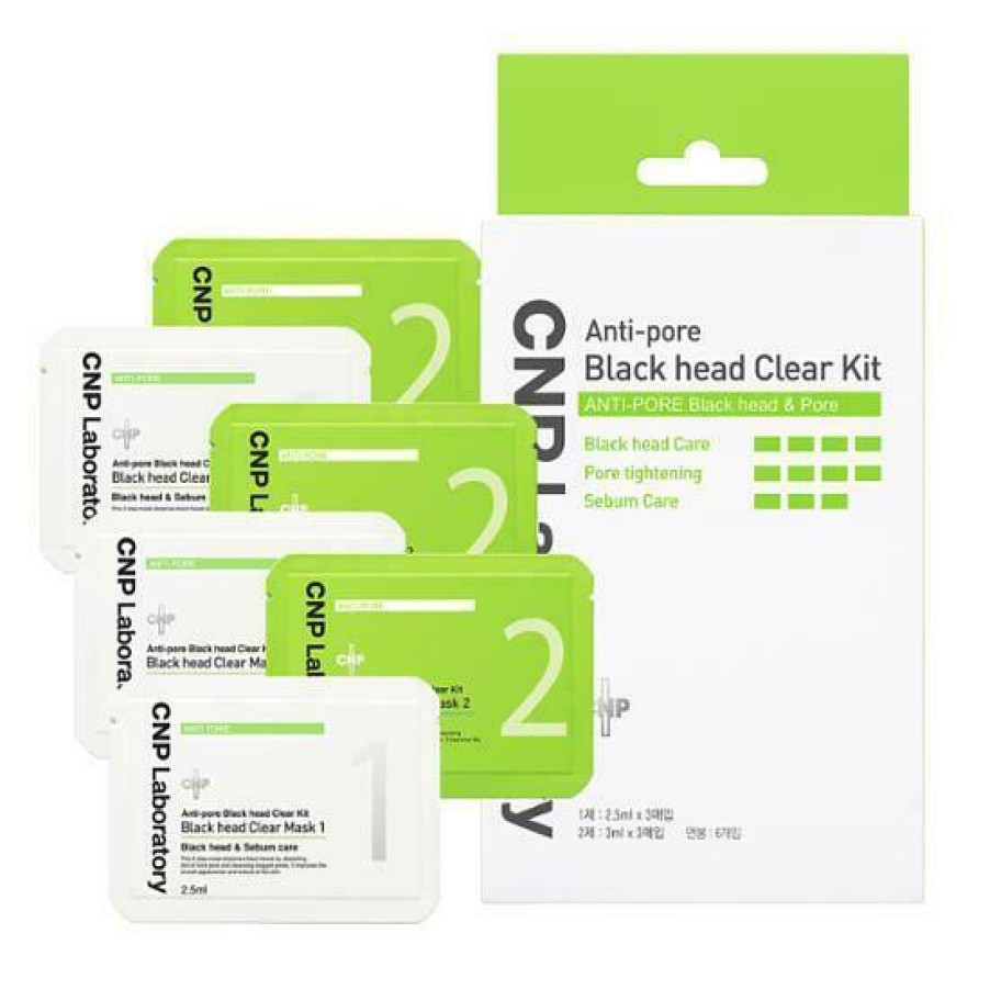 Skin Care CNP | Cnp Laboratory Anti-Pore Black Head Clear Kit [3 Sets]