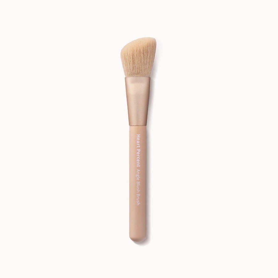 Cosmetics Heart | Heart Percent Angle Blush Brush