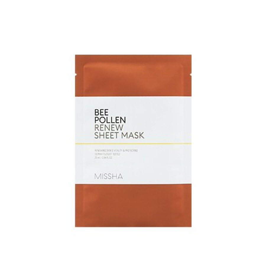 Skin Care Missha | Missha Bee Pollen Renew Sheet Mask [5Pcs]