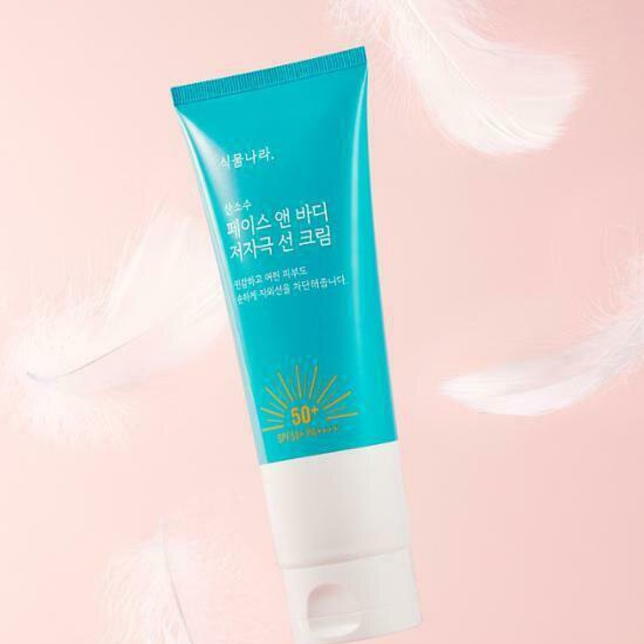 Skin Care SHINGMULNARA | Shingmulnara Oxygen Water Face And Body Sun Cream Spf50