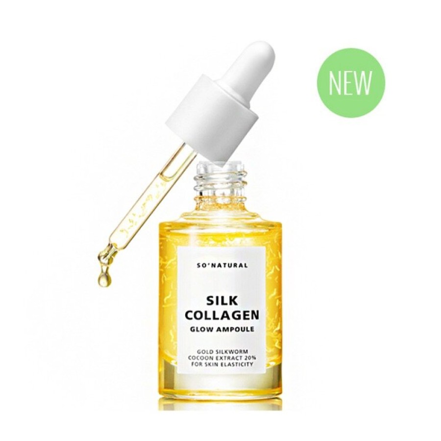 Skin Care So | So Natural Silk Collagen Glow Ampoule 30Ml