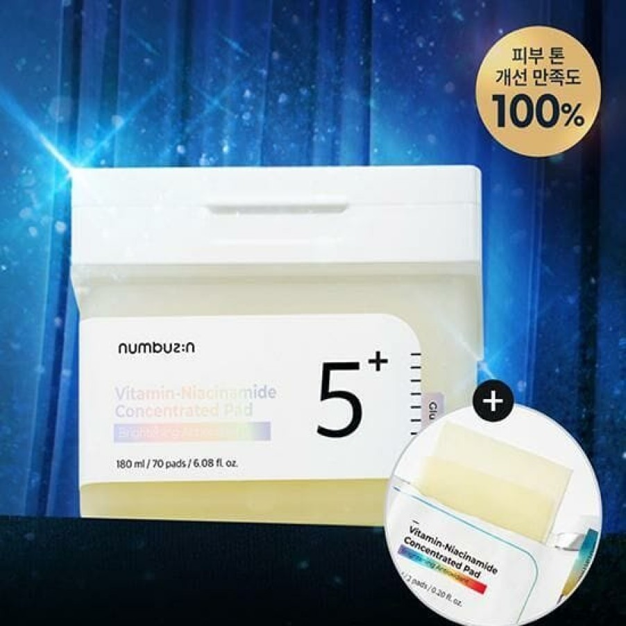 Skin Care Numbuzin | Numbuzin No.5+ Vitamin-Niacinamide Concentrated Pad [70