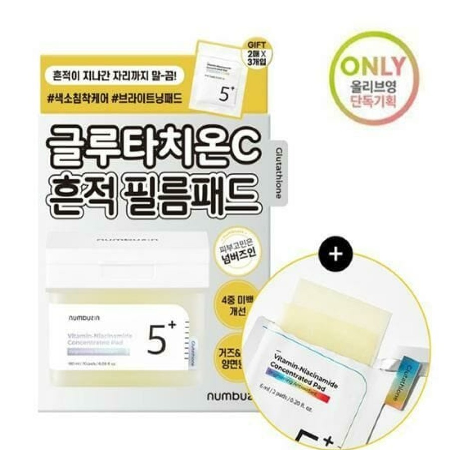 Skin Care Numbuzin | Numbuzin No.5+ Vitamin-Niacinamide Concentrated Pad [70