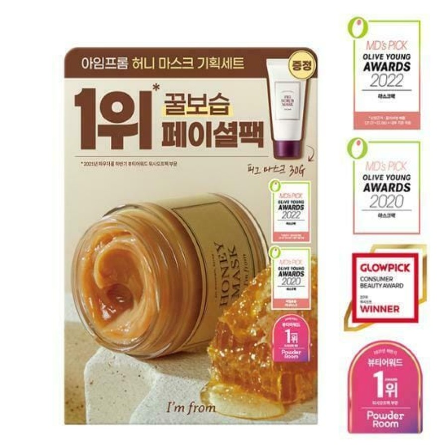 Skin Care I'm | I'M From Honey Mask 120G [Olive Young Planning Set]