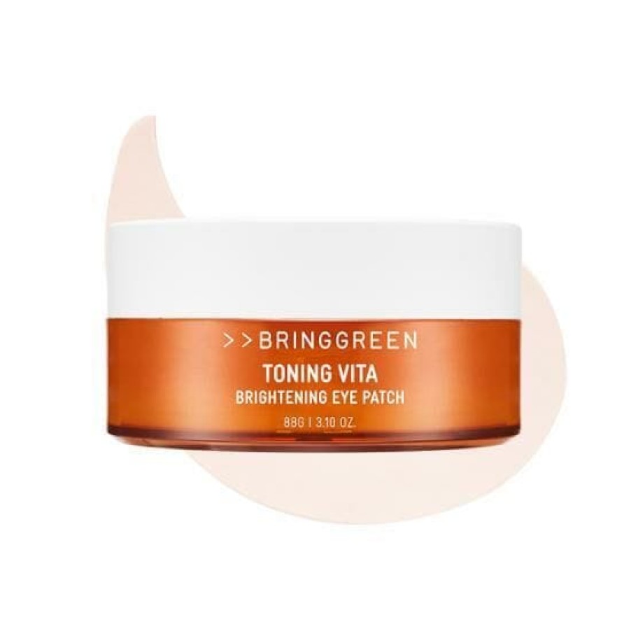 Skin Care Bring | Bring Green Toning Vita Brightening Eye Patch [60Pcs]