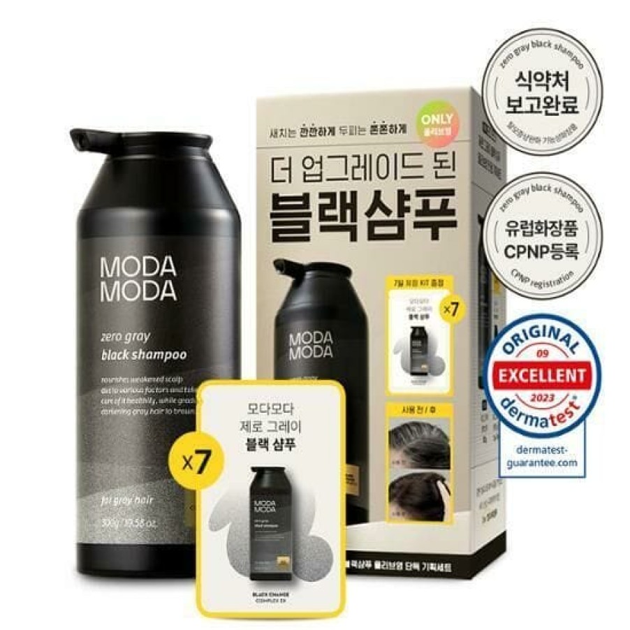 Hair Beauty ModaModa | Modamoda Zero Gray Black Shampoo 300G [Olive Young Plan