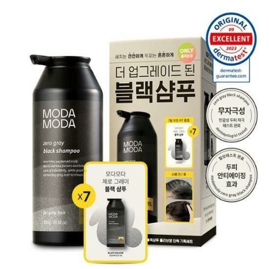 Hair Beauty ModaModa | Modamoda Zero Gray Black Shampoo 300G [Olive Young Plan