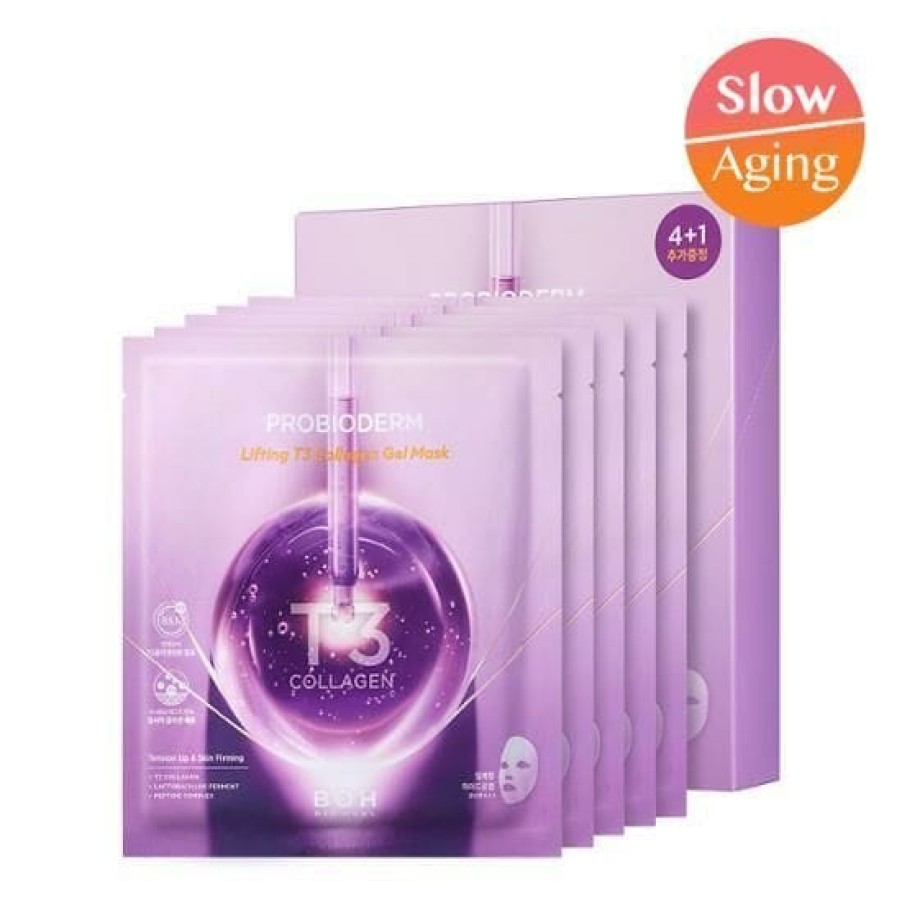 Skin Care BIO | Bio Heal Probioderm Lifting T3 Collagen Gel Mask [4+1Pc