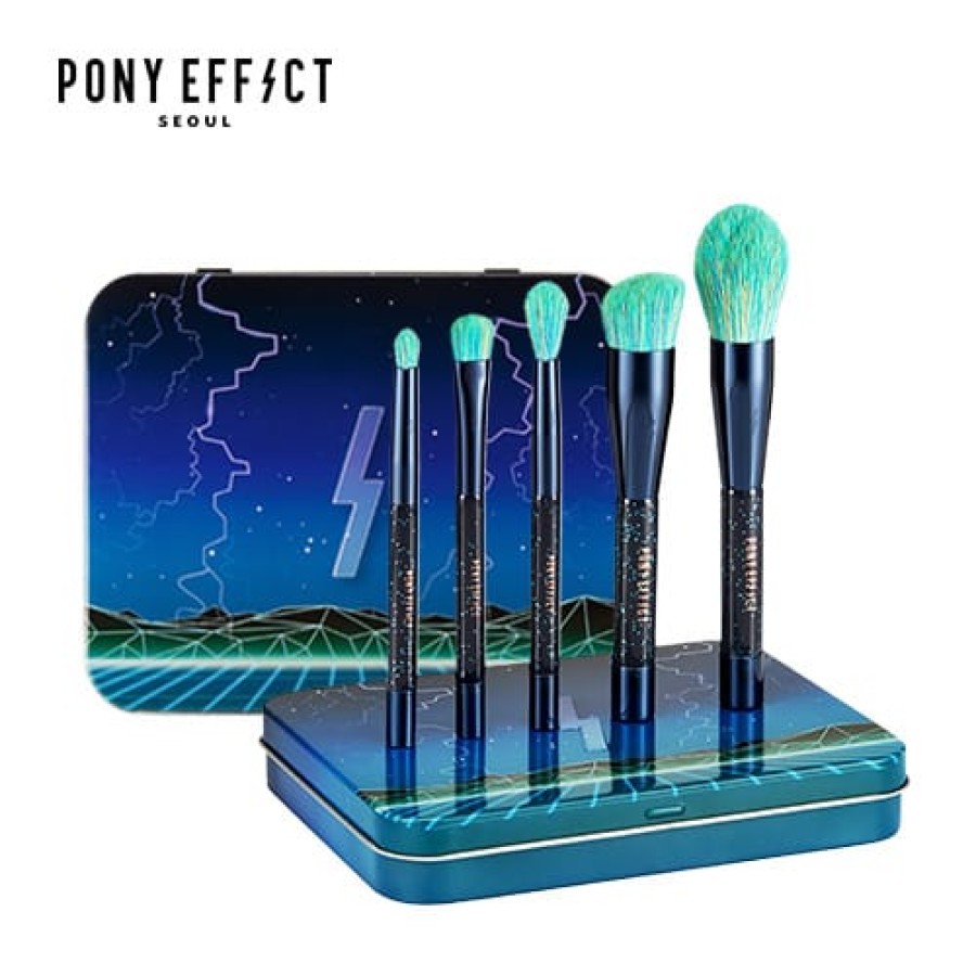 Cosmetics PONY | Pony Effect Mini Magnetic Brush Set #Retro-Spect