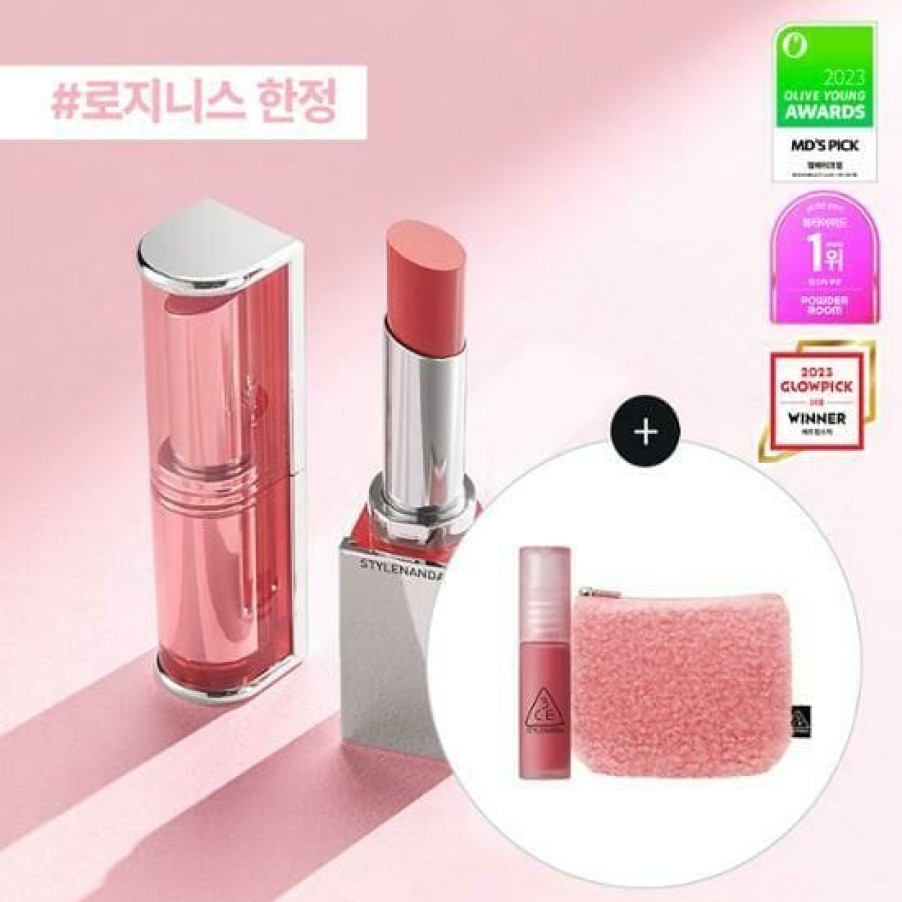 Cosmetics 3CE | 3Ce Blur Matte Lipstick - Rosiness [Olive Young 2023 Aw