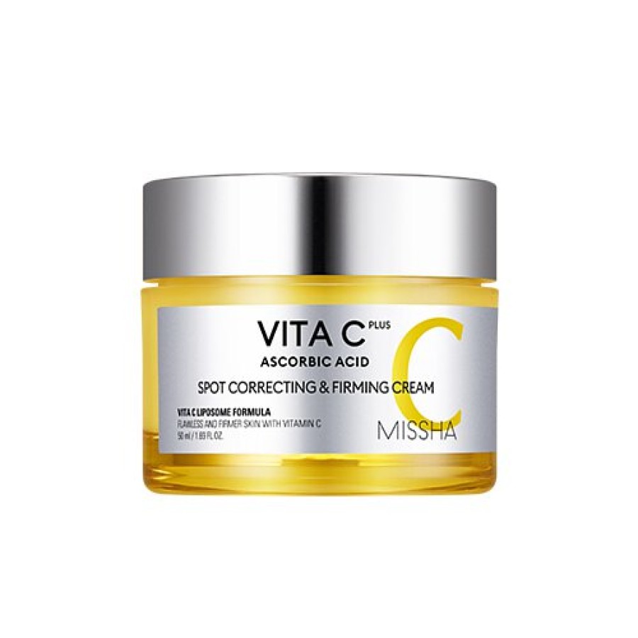 Skin Care Missha | Missha Vita C Plus Spot Correcting & Firming Cream 50Ml