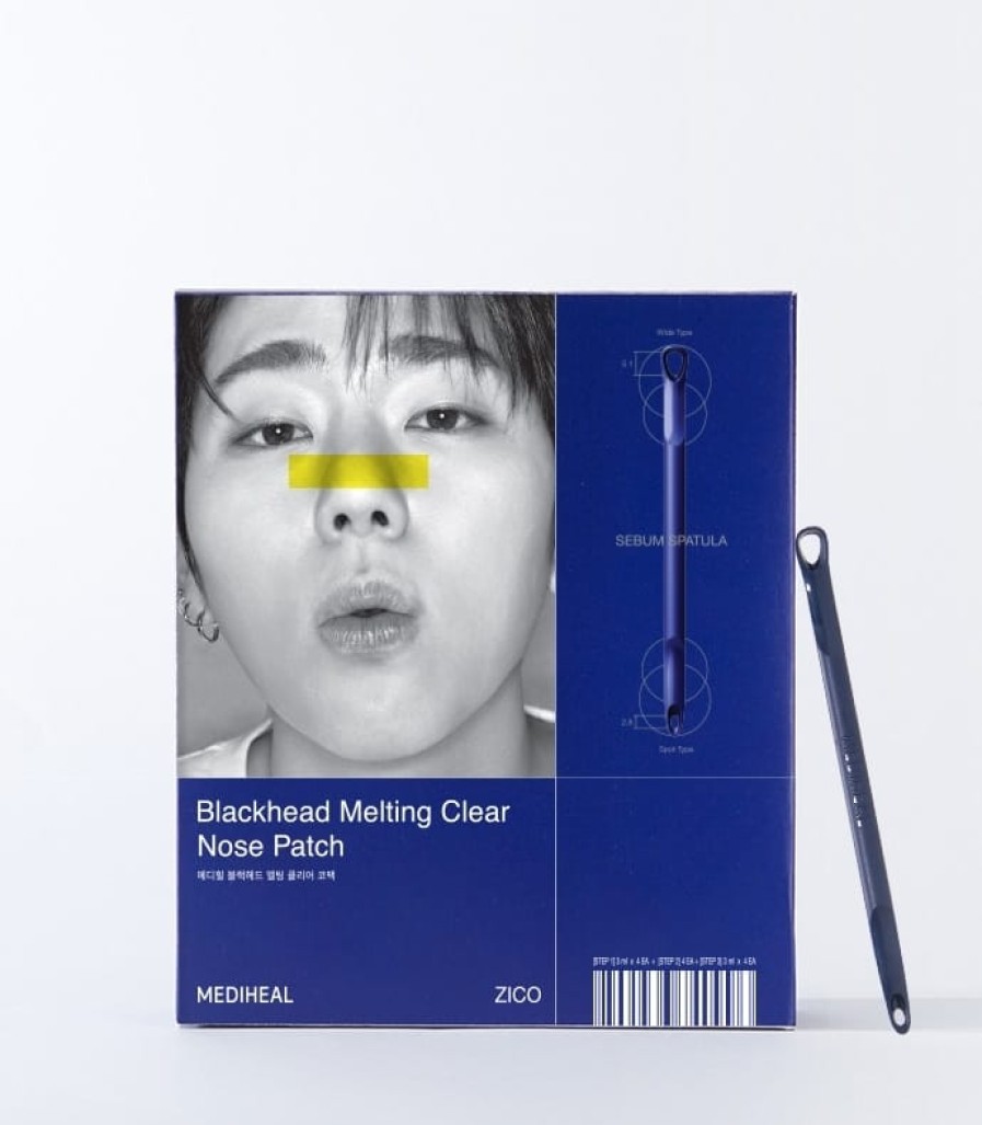 Skin Care Mediheal | Mediheal Blackhead Melting Clear Nose Pack (4Pcs)