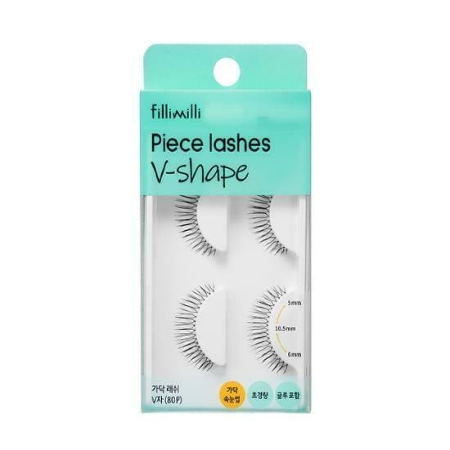 Cosmetics Fillimilli | Fillimilli Piece Lashes V-Shape (80P)