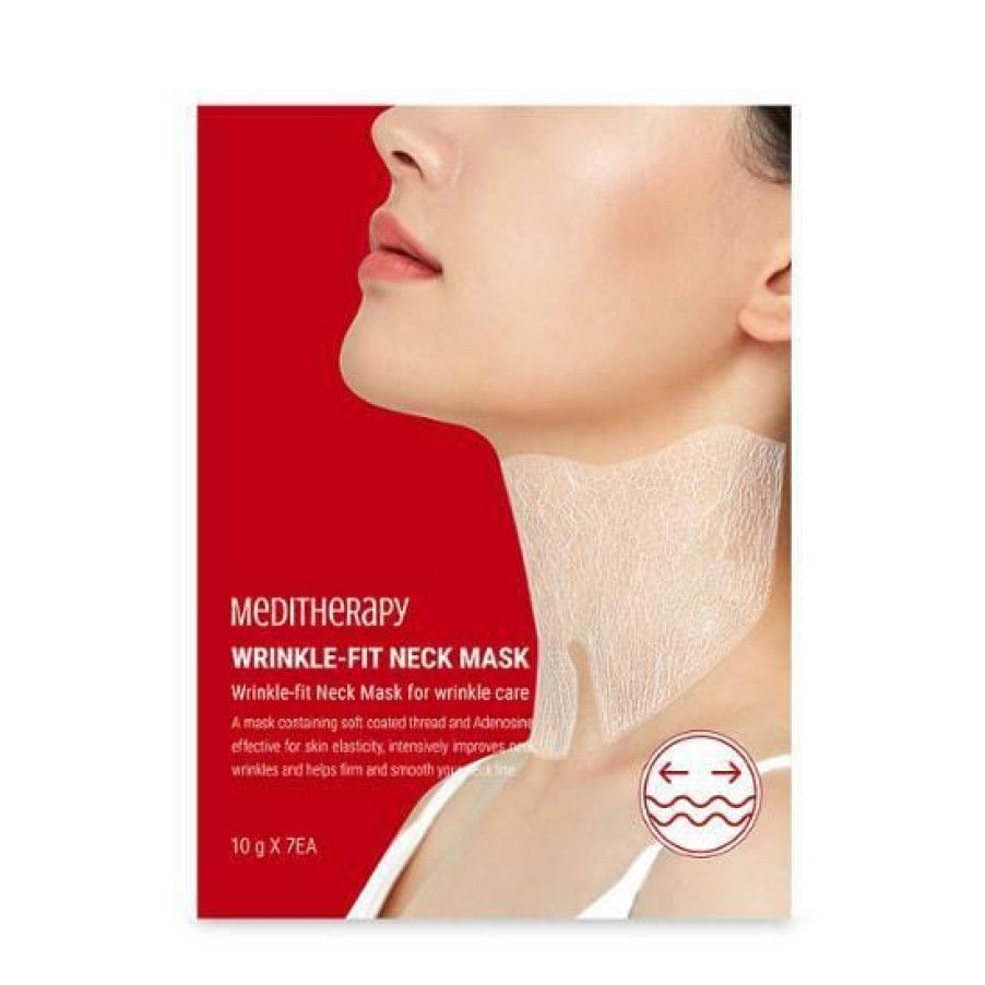 Skin Care Meditherapy | Meditherapy Wrinkle-Fit Neck Mask [7Pcs]