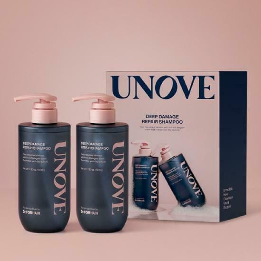 Hair Beauty UNOVE | Unove Deep Damage Repair Shampoo 500G [Olive Young Doub