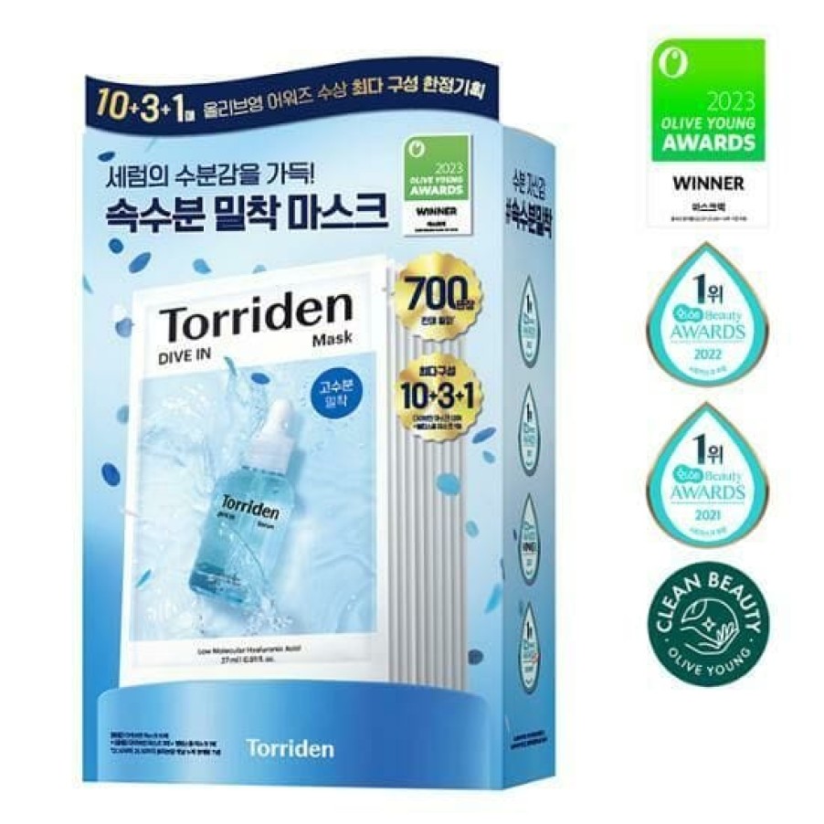 Skin Care Torriden | Torriden Dive-In Mask [10Pcs] [Olive Young 2023 Award P