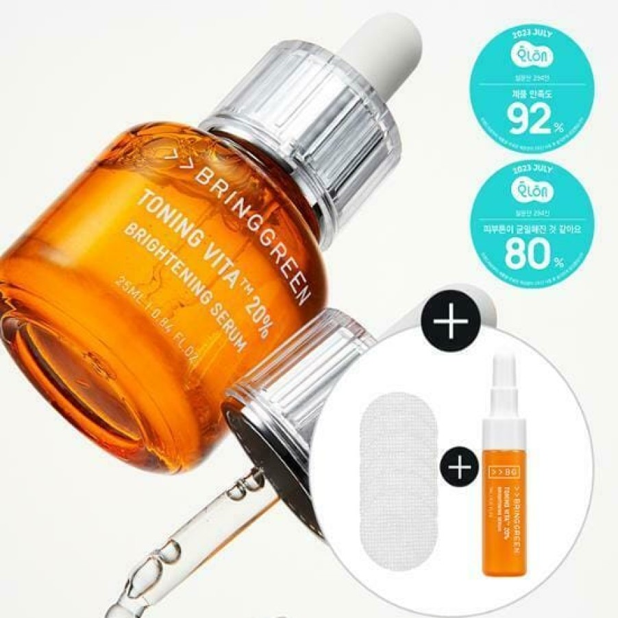 Skin Care Bring | Bring Green Toning Vita 20% Brightening Serum 25Ml [Oli