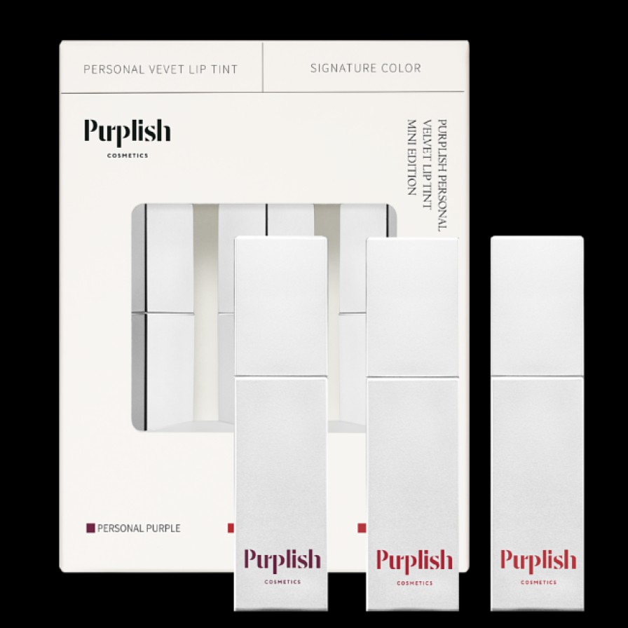 Cosmetics Purplish | Purplish Personal Velvet Lip Tint Mini Edition