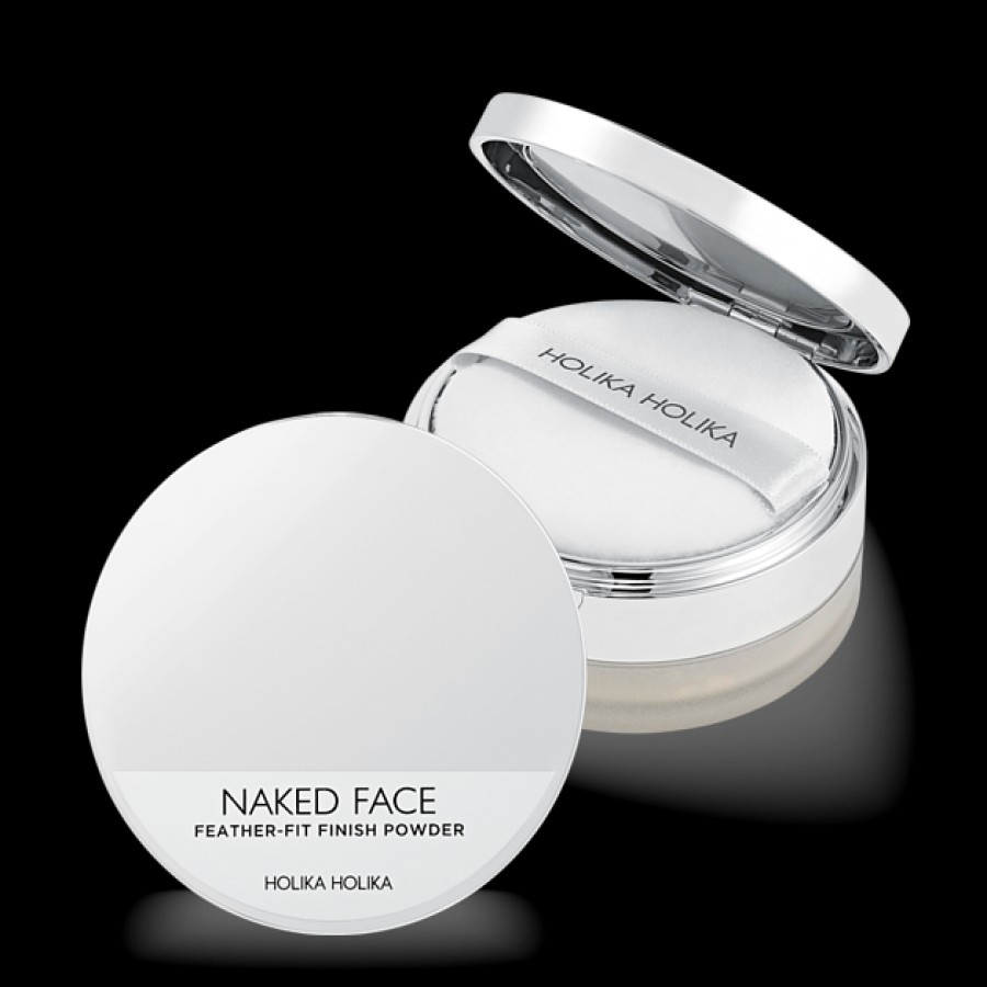 Cosmetics Holika | Holika Holika Naked Face Feather-Fit Finish Powder