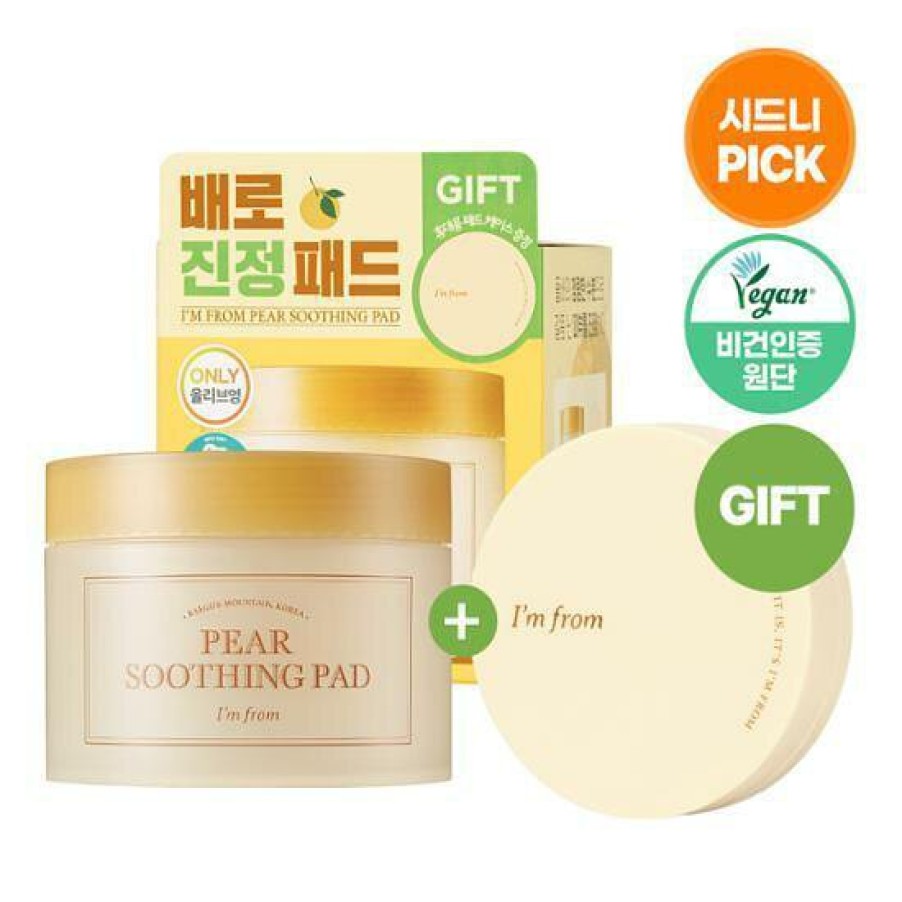 Skin Care I'm | I'M From Pear Soothing Pad [60Pcs] (Olive Young Plannin