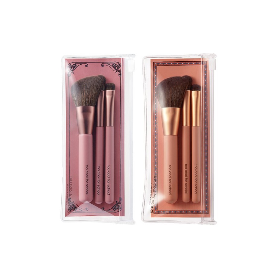 Cosmetics Too | Too Cool For School Make Up Brush Kit 03 Beige