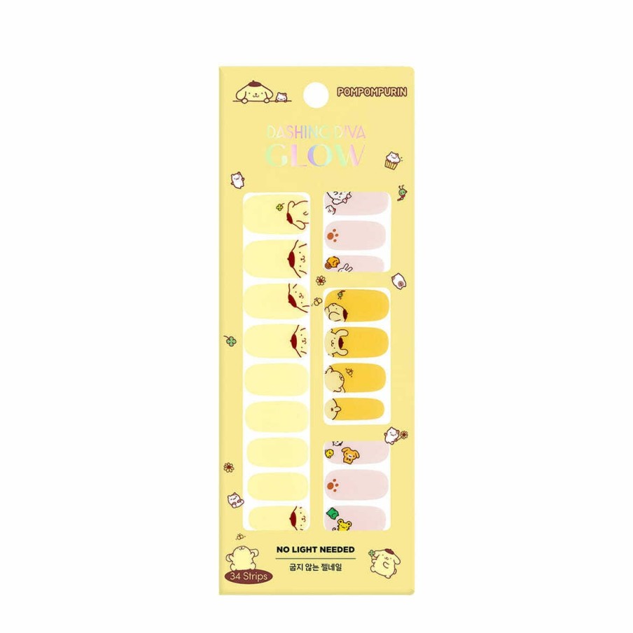 Nail Beauty Dashing | Dashing Diva X Sanrio Glow Nail Sticker - Find Me (Pomp