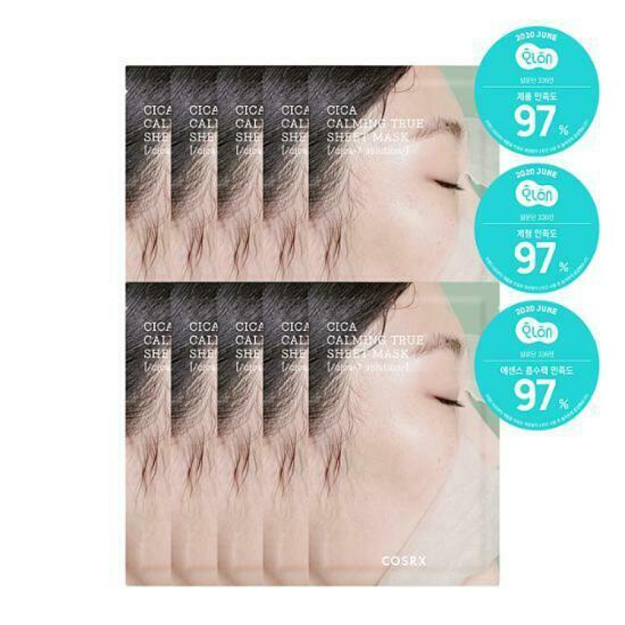 Skin Care COSRX | Cosrx Cica Calming True Sheet Mask [10Pcs]