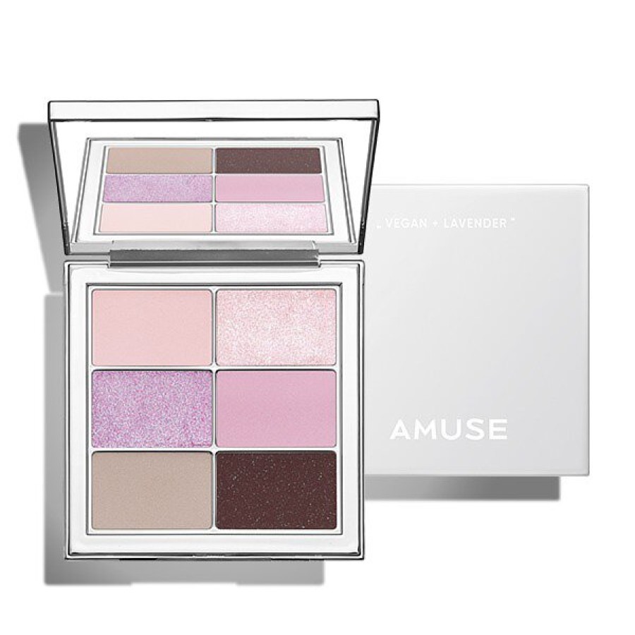 Cosmetics AMUSE | Amuse Eye Vegan Sheer Eye Palette - 04 Sheer Lavender