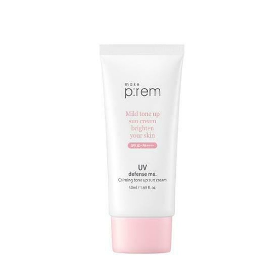 Skin Care Make | Make P:Rem Uv Defense Me. Calming Tone Up Sun Cream Spf