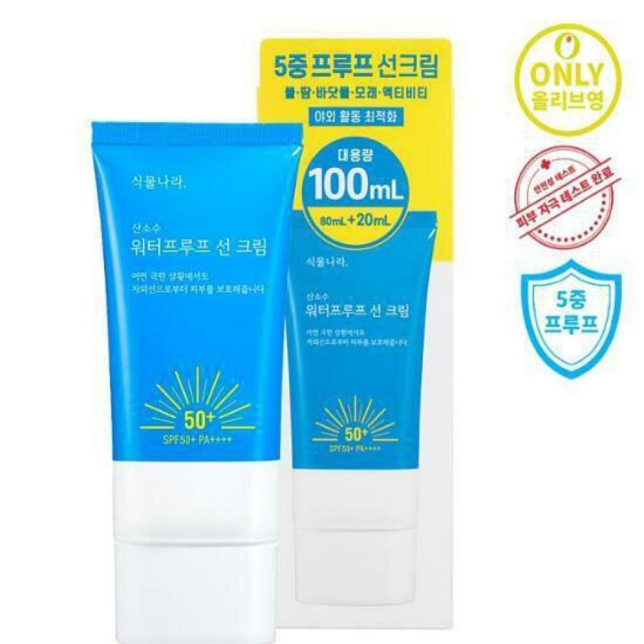 Skin Care SHINGMULNARA | Shingmulnara Oxygen Water Waterproof Sun Cream Spf50+ P