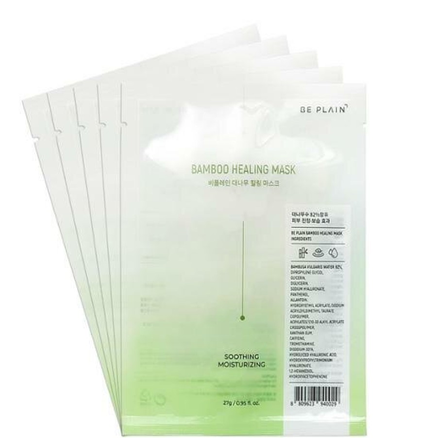 Skin Care BE | Be Plain Bamboo Healing Mask [5Pcs]