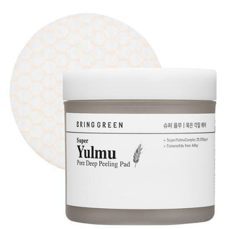 Skin Care Bring | Bring Green Super Yulmu Pore Deep Peeling Pad [66Pcs]