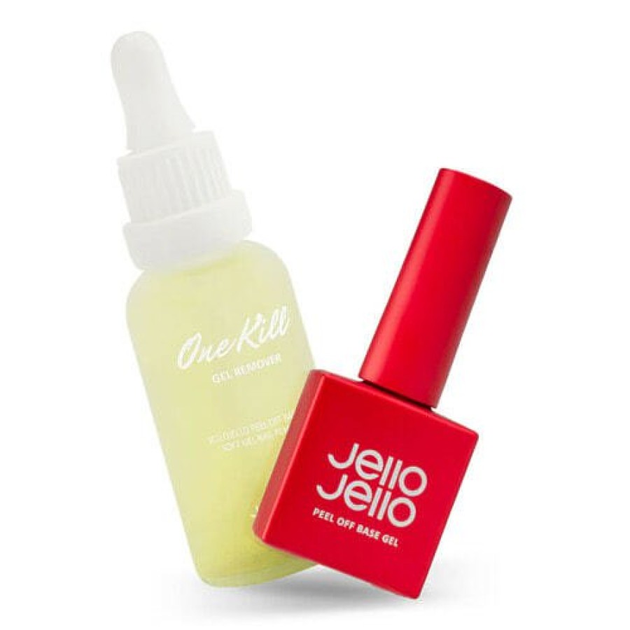 Nail Beauty Jello | Jello Jello Peel-Off Base Gel Nail One Kill Remove Set