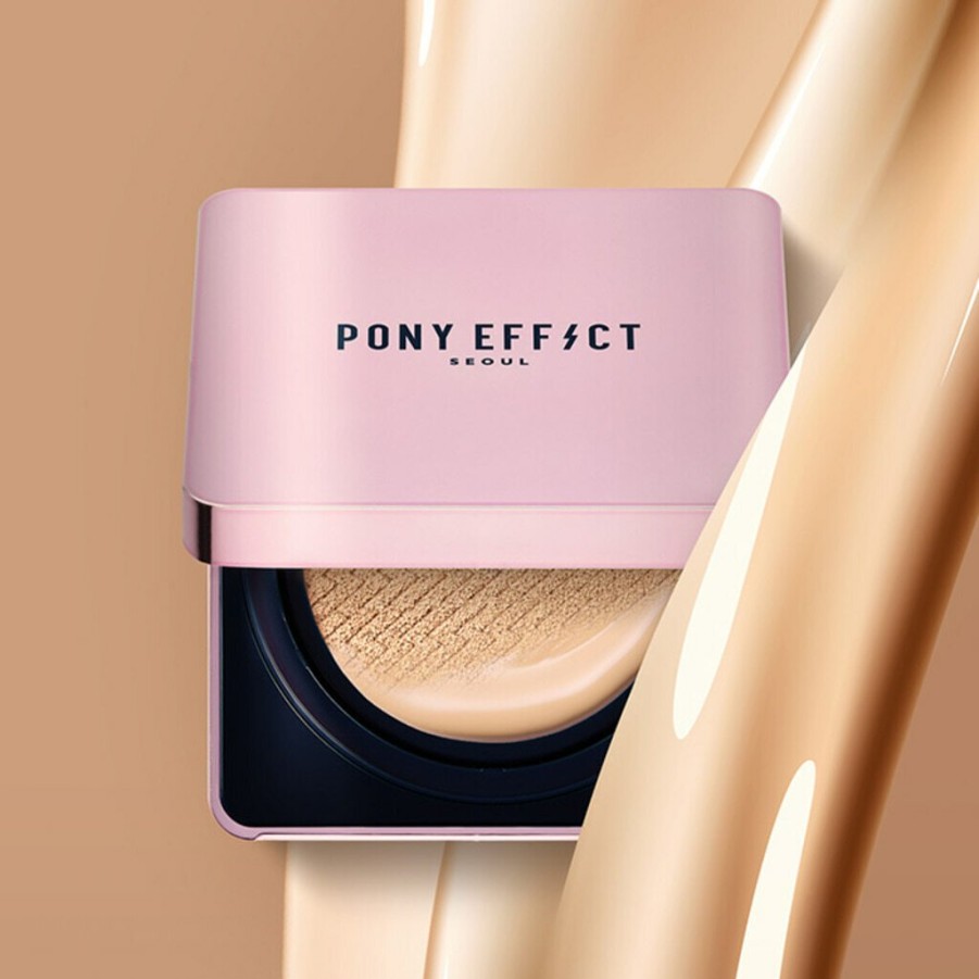 Cosmetics PONY | Pony Effect Coverstay Glow Cushion Foundation (With Ref