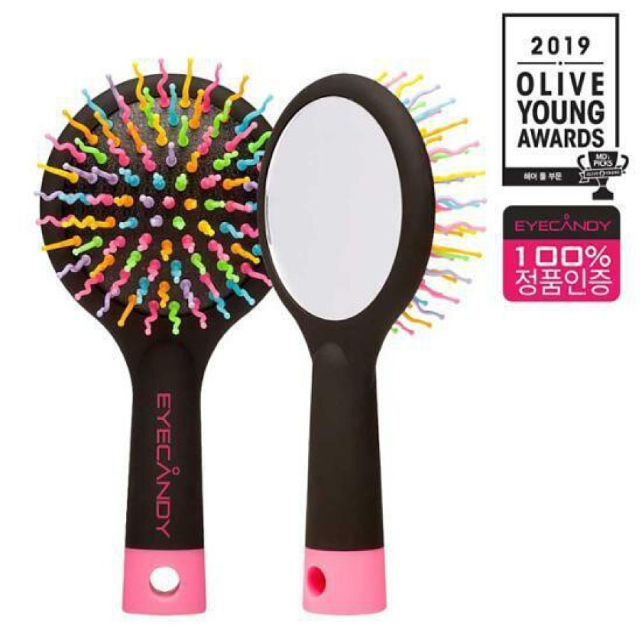 Hair Beauty Eye | Eye Candy Rainbow Volume S Brush Medium - Black