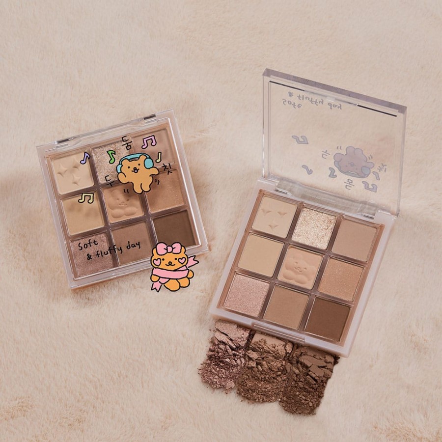 Cosmetics Etude | Etude House X Bearkku Play Color Eyes - Bearkuro Bearkk